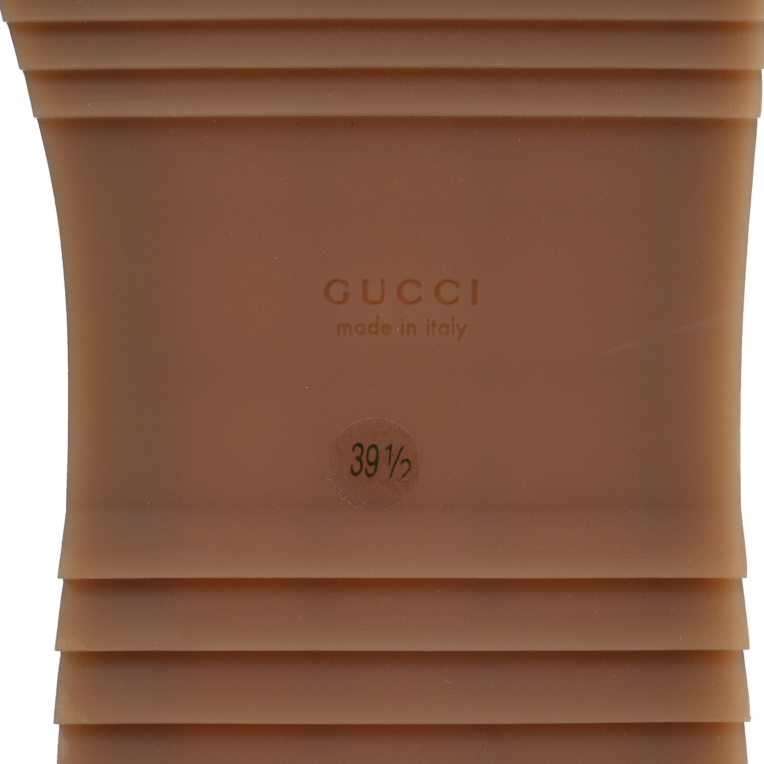 Gucci Canvas GG Monogram Angelina Platform Slide Sandals 39.5 Beige Ruggine 8 of 11