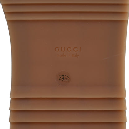 Gucci Canvas GG Monogram Angelina Platform Slide Sandals 39.5 Beige Ruggine 8 of 11