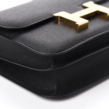 Hermes Epsom Constance 18 Black 6 of 21