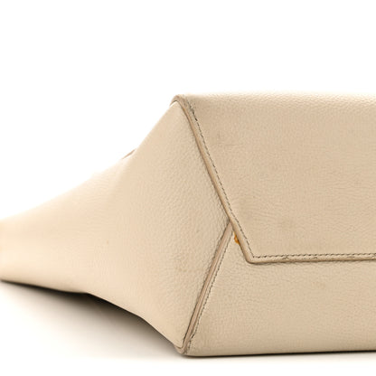Celine Soft Grained Calfskin Small Sangle Bucket Bag Light Taupe 8 of 13