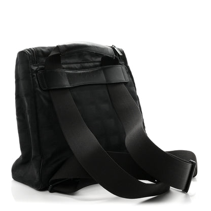 Chanel Nylon Travel Backpack Black 2 of 9