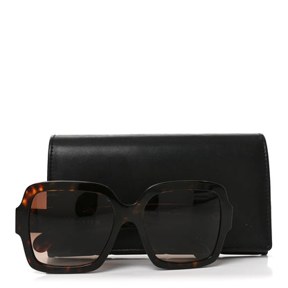 Chanel Acetate Square CC Sunglasses 5478 Tortoise 7 of 7