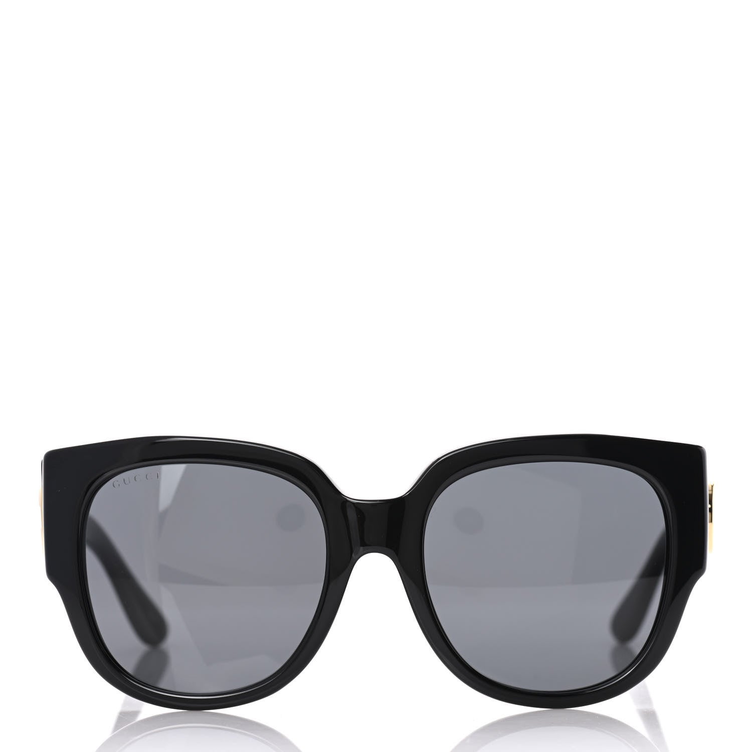 Gucci Acetate Square Frame Sunglasses GG0142SA Black 2 of 9