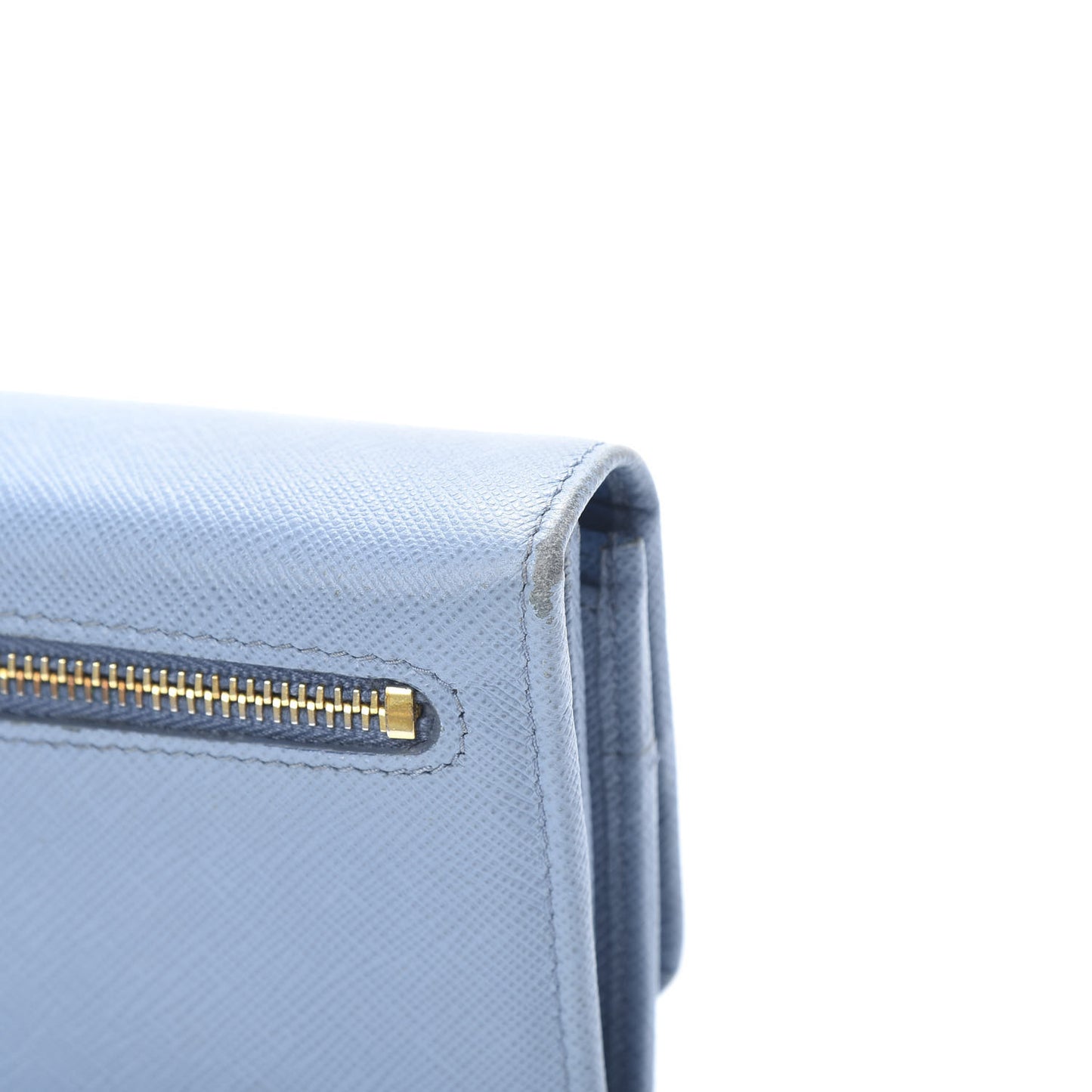 Saffiano Multicolor Continental Flap Wallet Astrale Mare