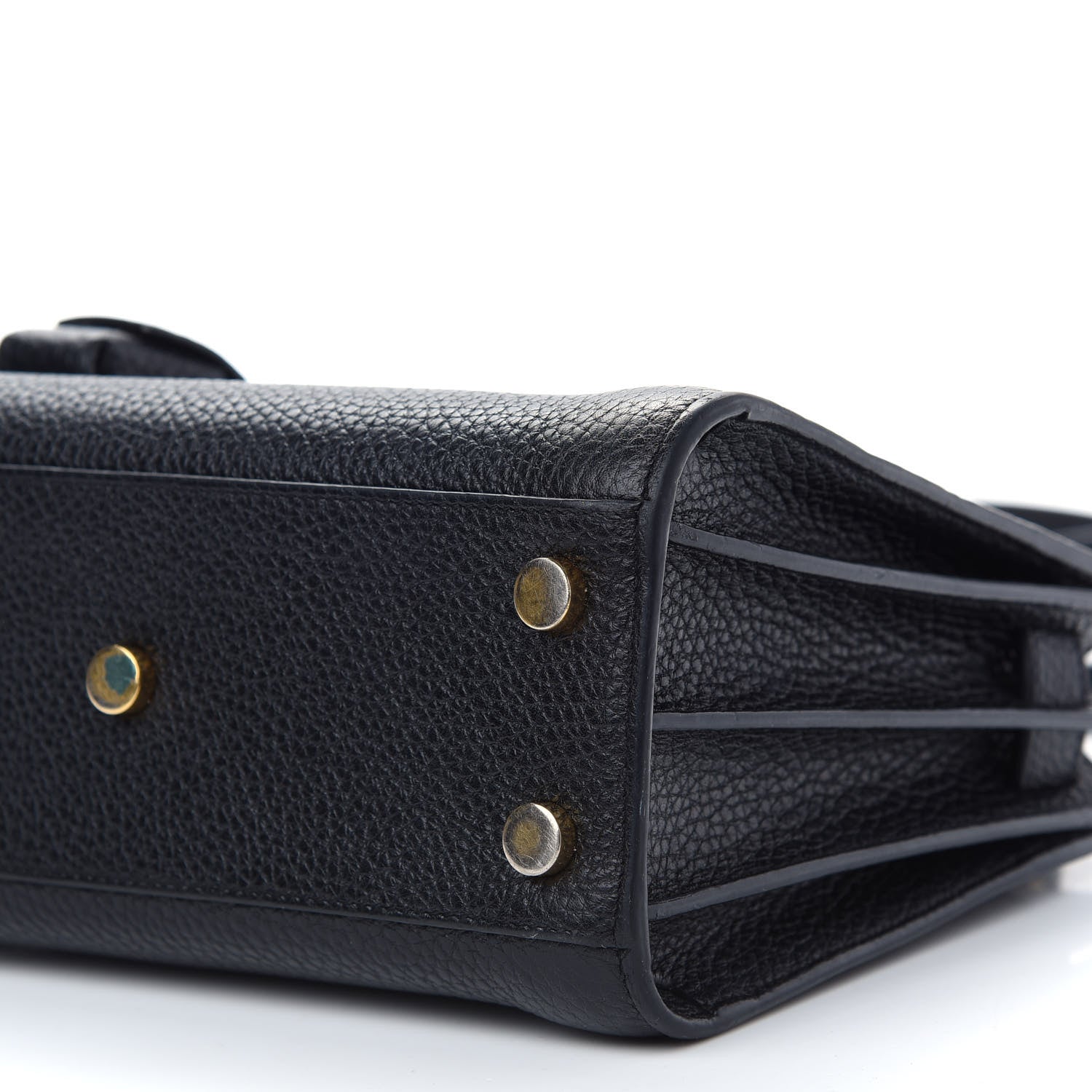 Saint Laurent Grained Calfskin Nano Sac De Jour Black 8 of 11