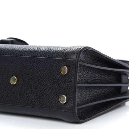 Saint Laurent Grained Calfskin Nano Sac De Jour Black 8 of 11