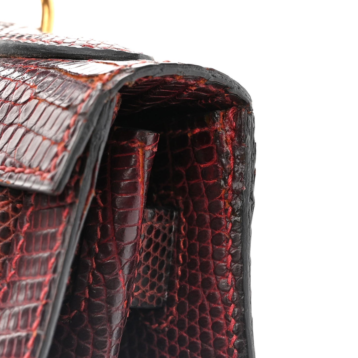 Lizard Kelly Sellier 28 Rouge H
