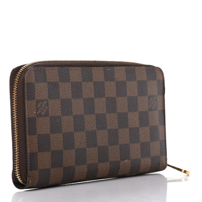 Louis Vuitton Damier Ebene Zippy Organizer Wallet 3 of 7