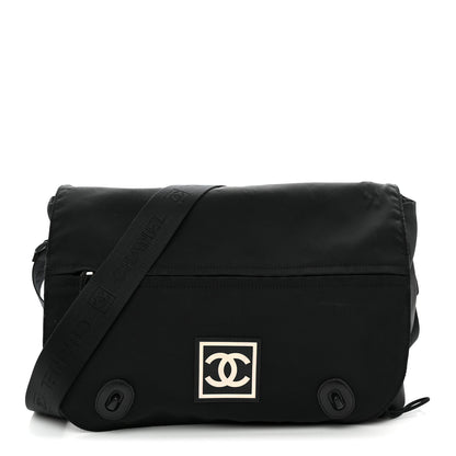 Chanel Nylon Sport CC Messenger Black 1 of 10