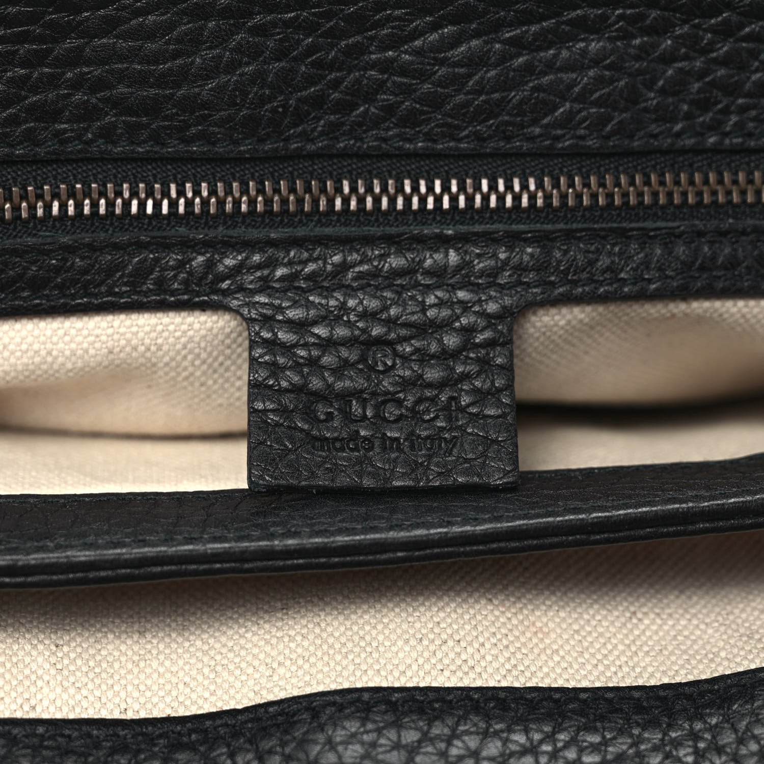 Gucci Cellarius Calfskin GG Marmont Shoulder Bag Black 6 of 9