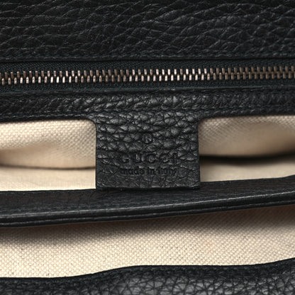 Gucci Cellarius Calfskin GG Marmont Shoulder Bag Black 6 of 9