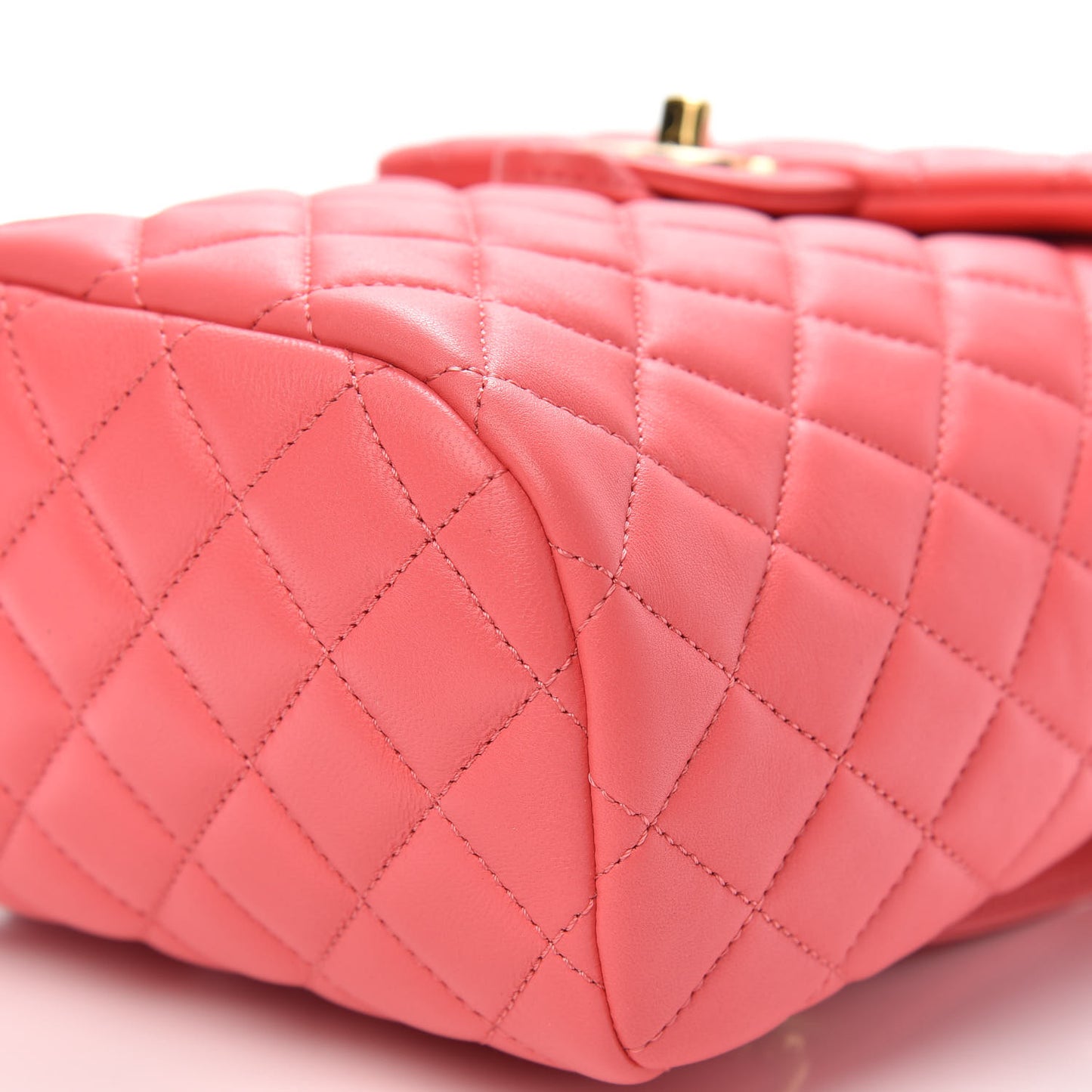 Lambskin Quilted Mini Urban Spirit Backpack Pink