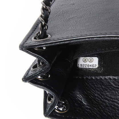 Chanel Calfskin Crossbody CC Phone Holder Black 6 of 7