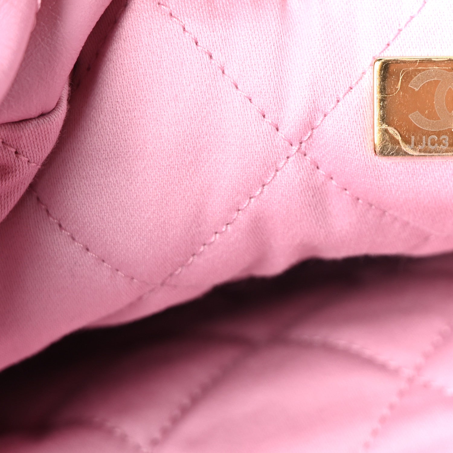 Chanel Shiny Calfskin Quilted Small Chanel 22 Dark Pink 8 of 11