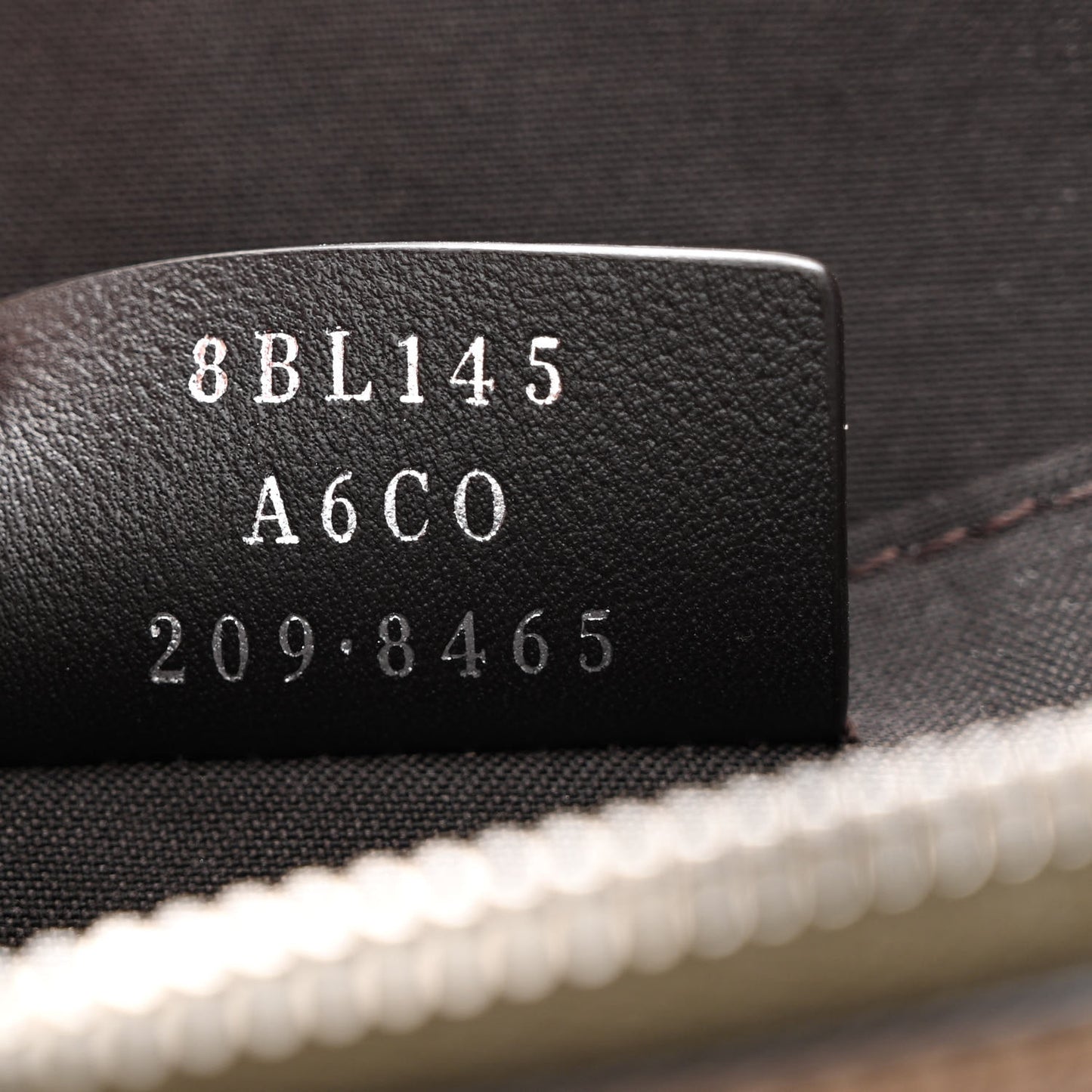 Vitello Dolce Bi-Color FF 1974 Embossed Mini By The Way Boston Bag Maya Black