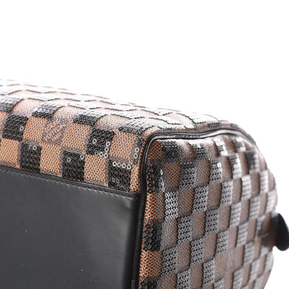 Louis Vuitton Damier Paillettes Speedy 30 Black 8 of 13