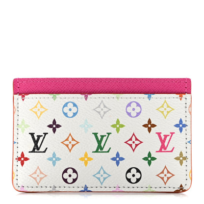 Louis Vuitton LV X TM Monogram Multicolor Card Holder Kawaii Pink 1 of 7