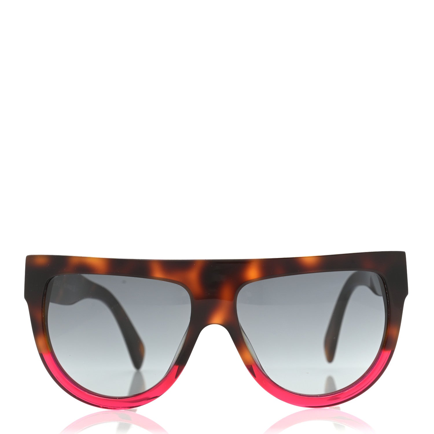 Celine Shadow Sunglasses CL 41026/S Havana Fuchsia 2 of 6