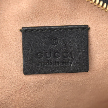 Gucci Suede Patent Web Mini Ophidia Round Shoulder Bag Black 6 of 10