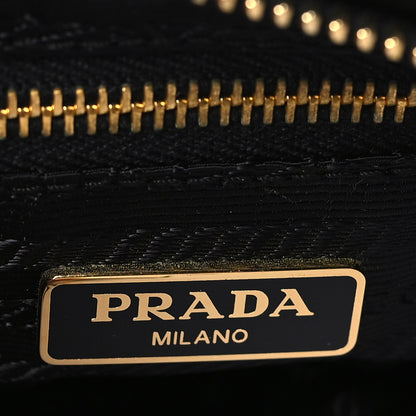 Prada Tessuto Nylon Wristlet Clutch Black 6 of 7