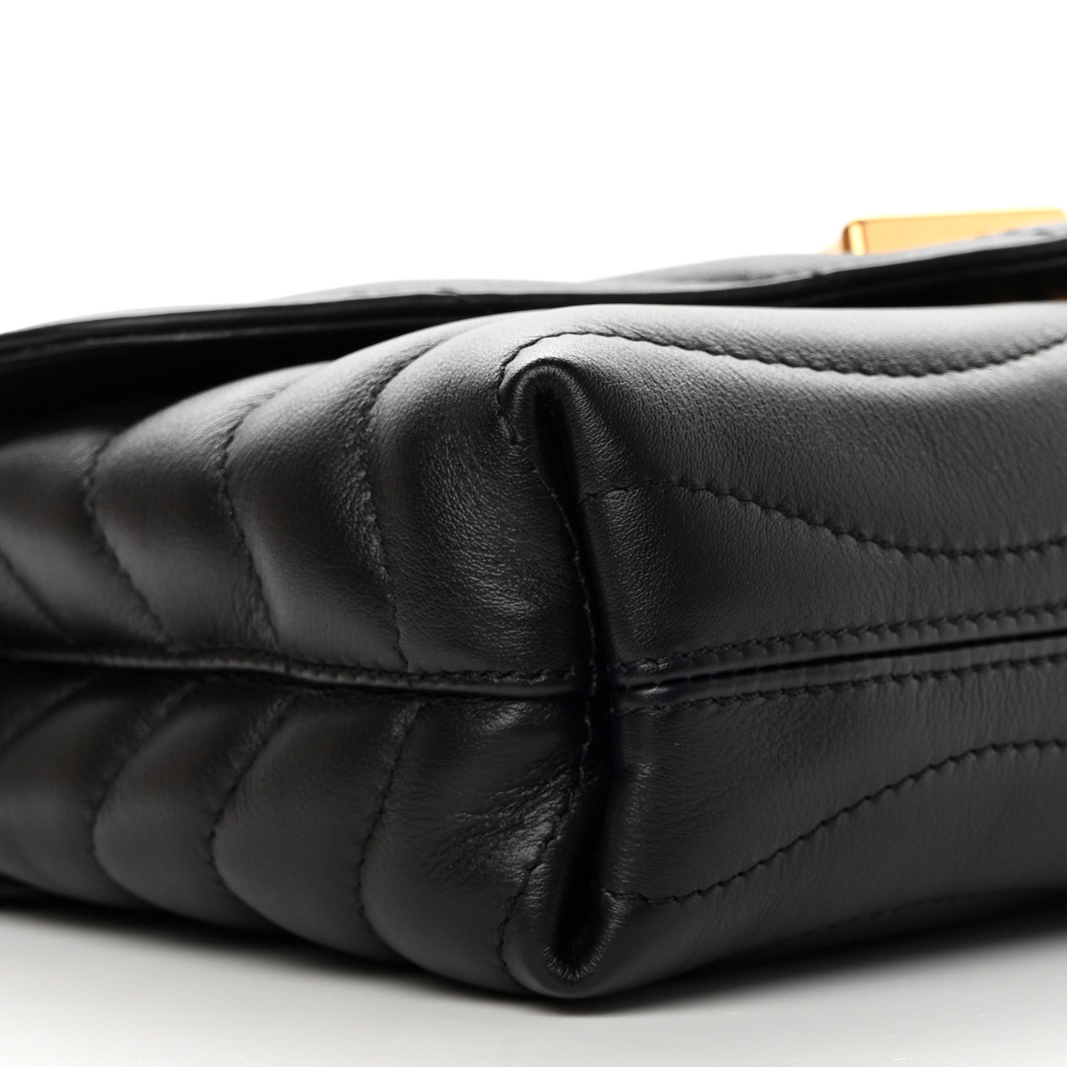 Louis Vuitton Calfskin LV New Wave Chain Bag Black 10 of 13