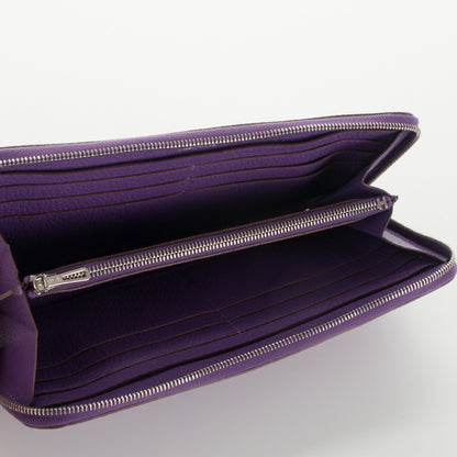 Hermes Chevre Mysore Evelyne Long Wallet Parme 5 of 7