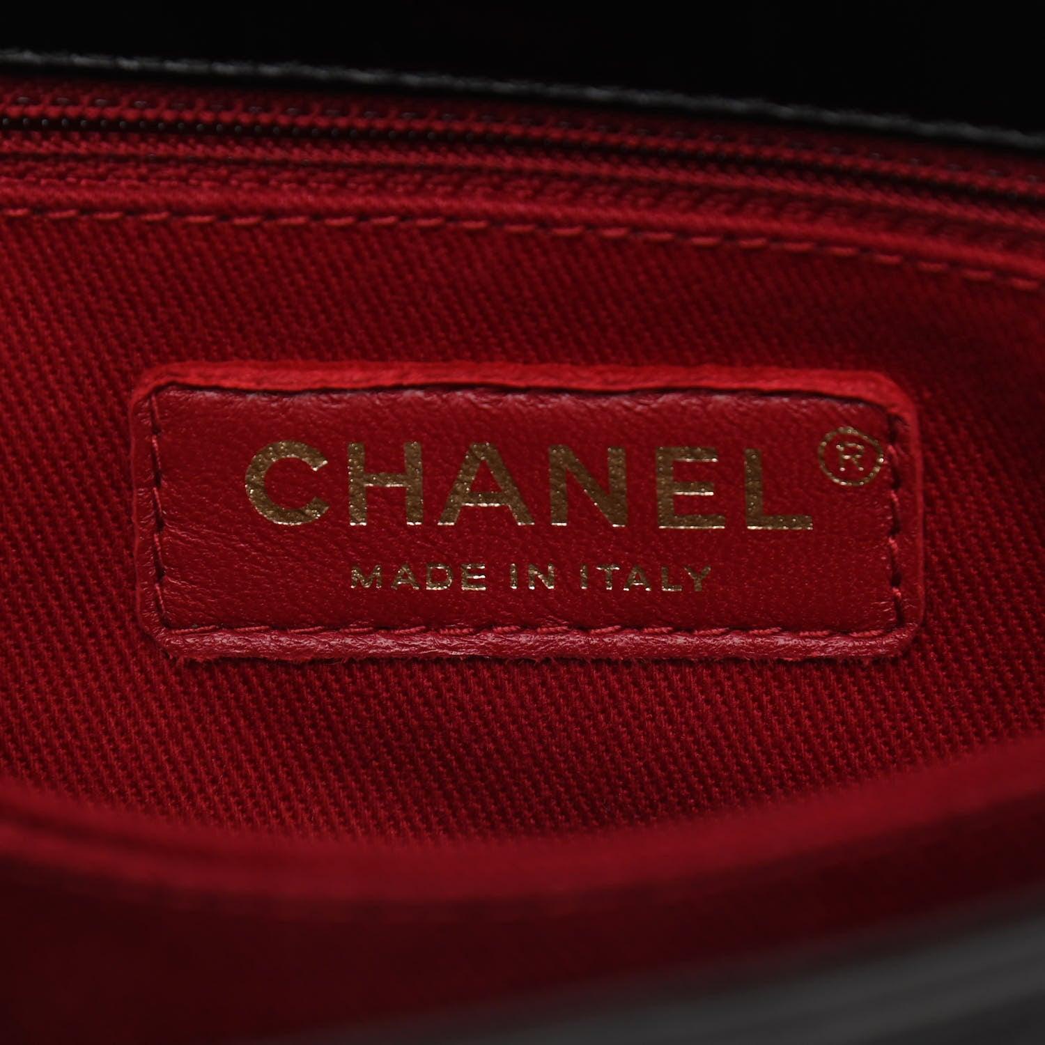 Chanel Aged Calfskin Chevron Quilted Mini Coco Handle Flap Black 6 of 10