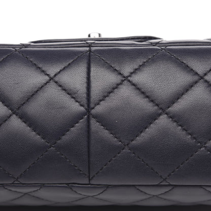 Chanel Lambskin Quilted Elementary Chic Flap Navy 11 of 13