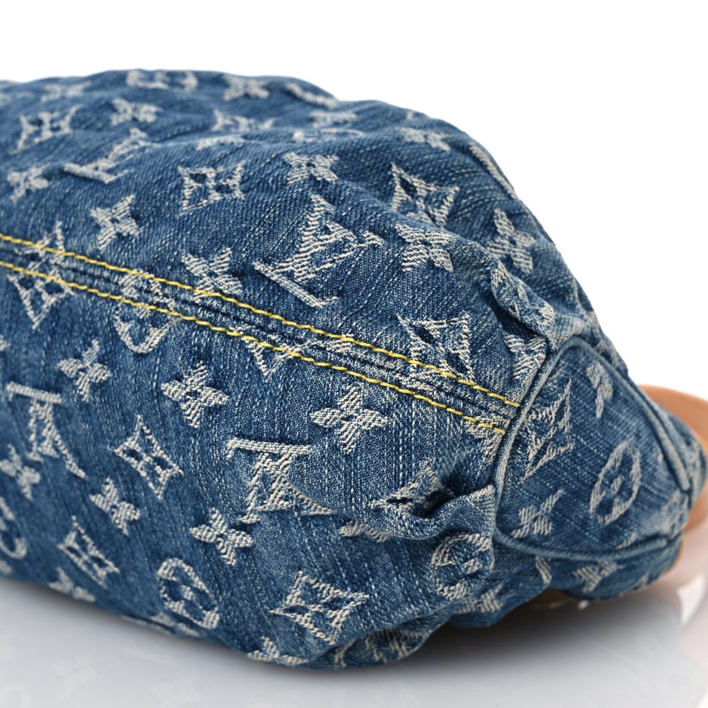 Monogram Denim Pleaty Blue