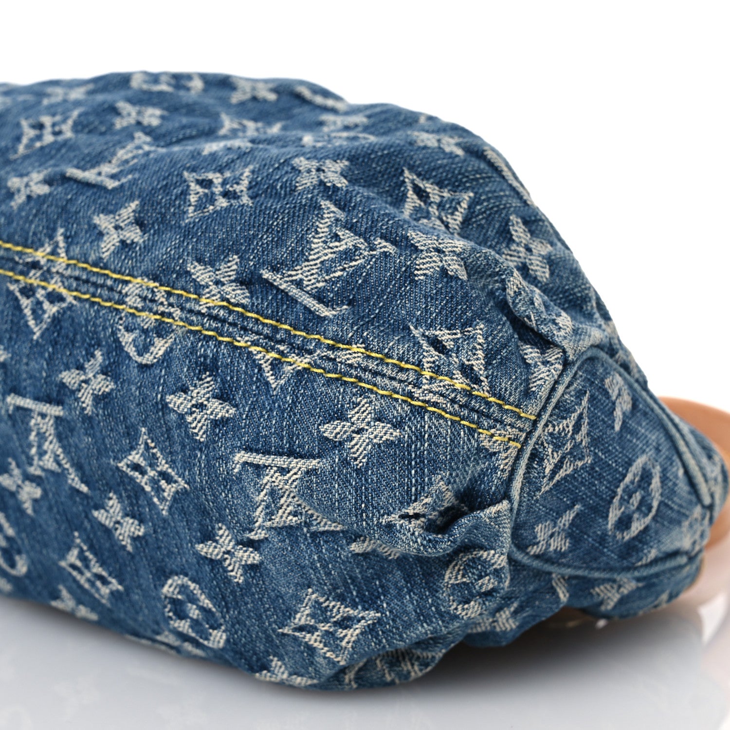 Louis Vuitton Monogram Denim Pleaty Blue 9 of 17