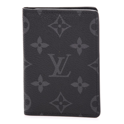 Louis Vuitton Monogram Eclipse Pocket Organizer NM 1 of 9