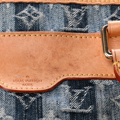 Louis Vuitton Denim Raye Cabas GM 16 of 17