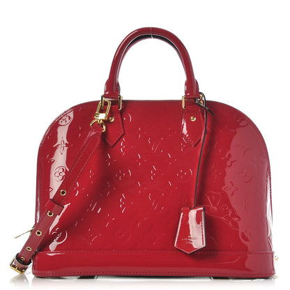 Louis Vuitton Vernis Alma PM Rose Indien 1 of 7