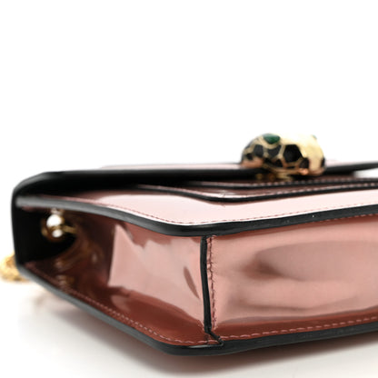 Bulgari Metallic Calfskin Serpenti Forever Crossbody Bag Rose Quartz 9 of 10