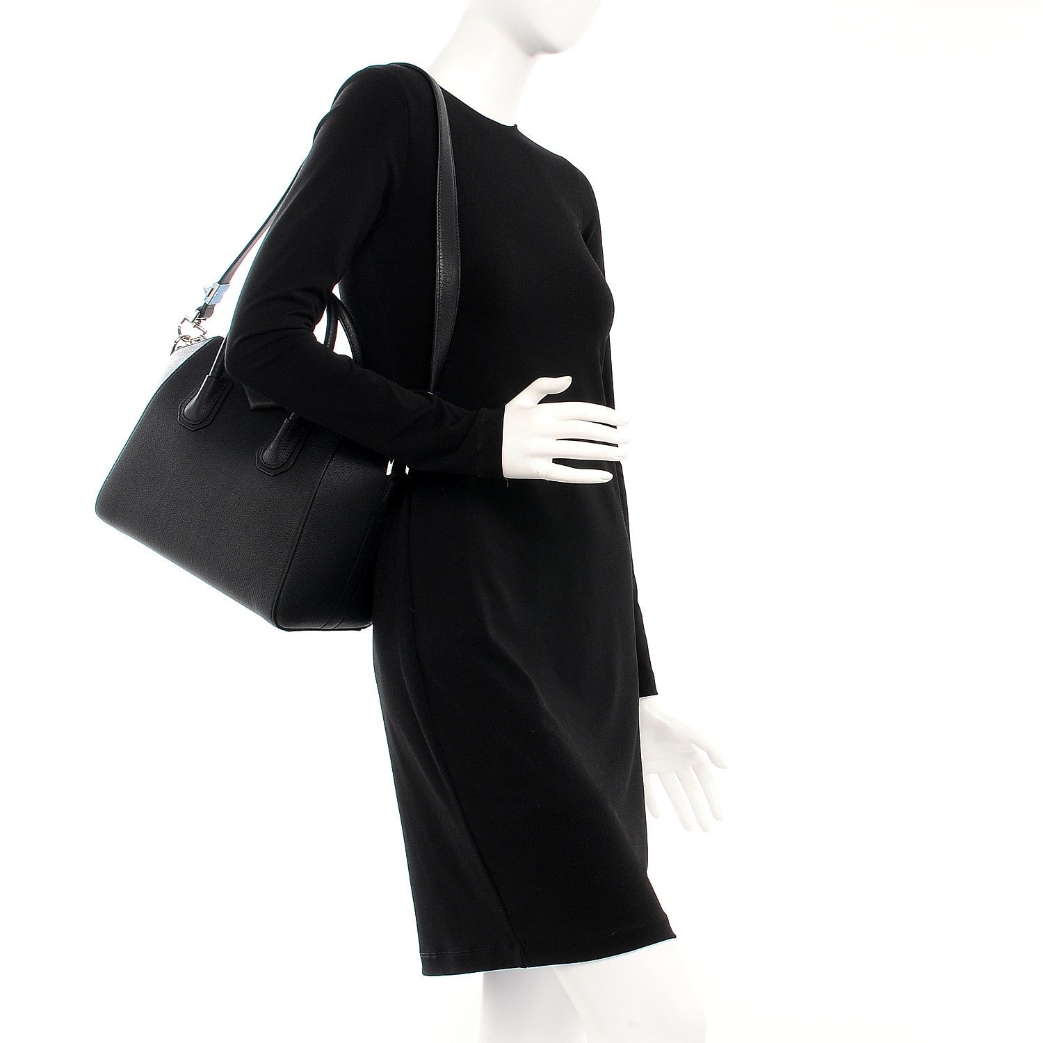 Givenchy Sugar Goatskin Small Antigona Black 2 of 8