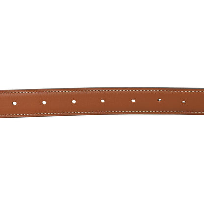 Hermes Swift Epsom 24mm Mini Constance H Belt 90 36 Etoupe Gold 3 of 5