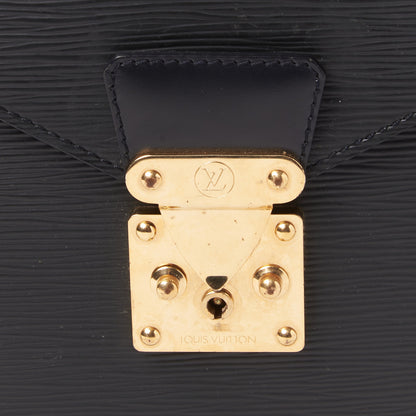 Louis Vuitton Epi Serviette Conseiller Briefcase Black 6 of 8