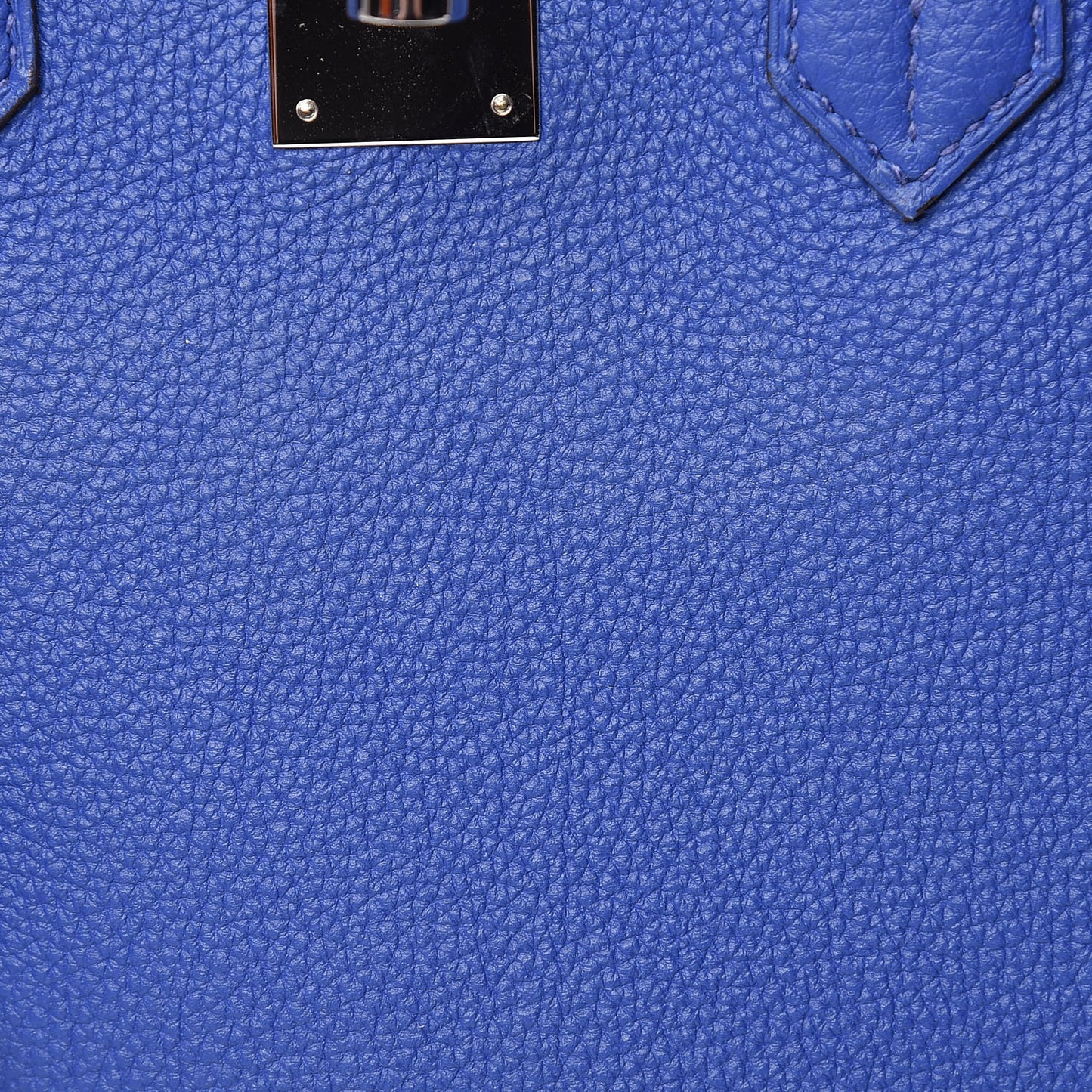 Togo Birkin 35 Bleu Electrique