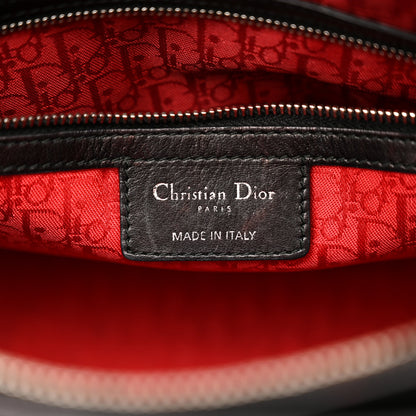 Christian Dior Lambskin Cannage Large Lady Dior Black 6 of 16