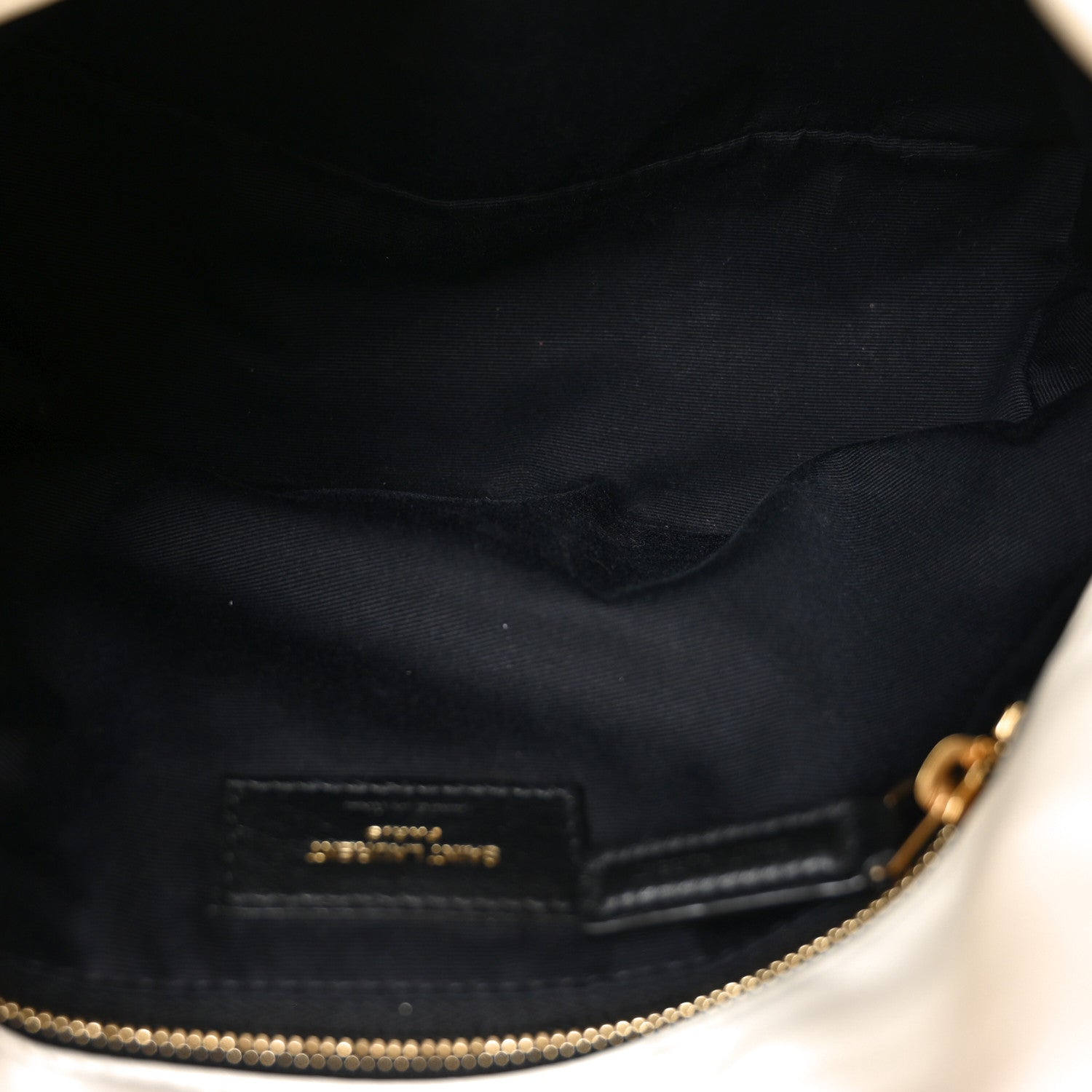 Saint Laurent Boucle Tweed Quilted Small Loulou Puffer Monogram Chain Satchel Crema Soft 5 of 10