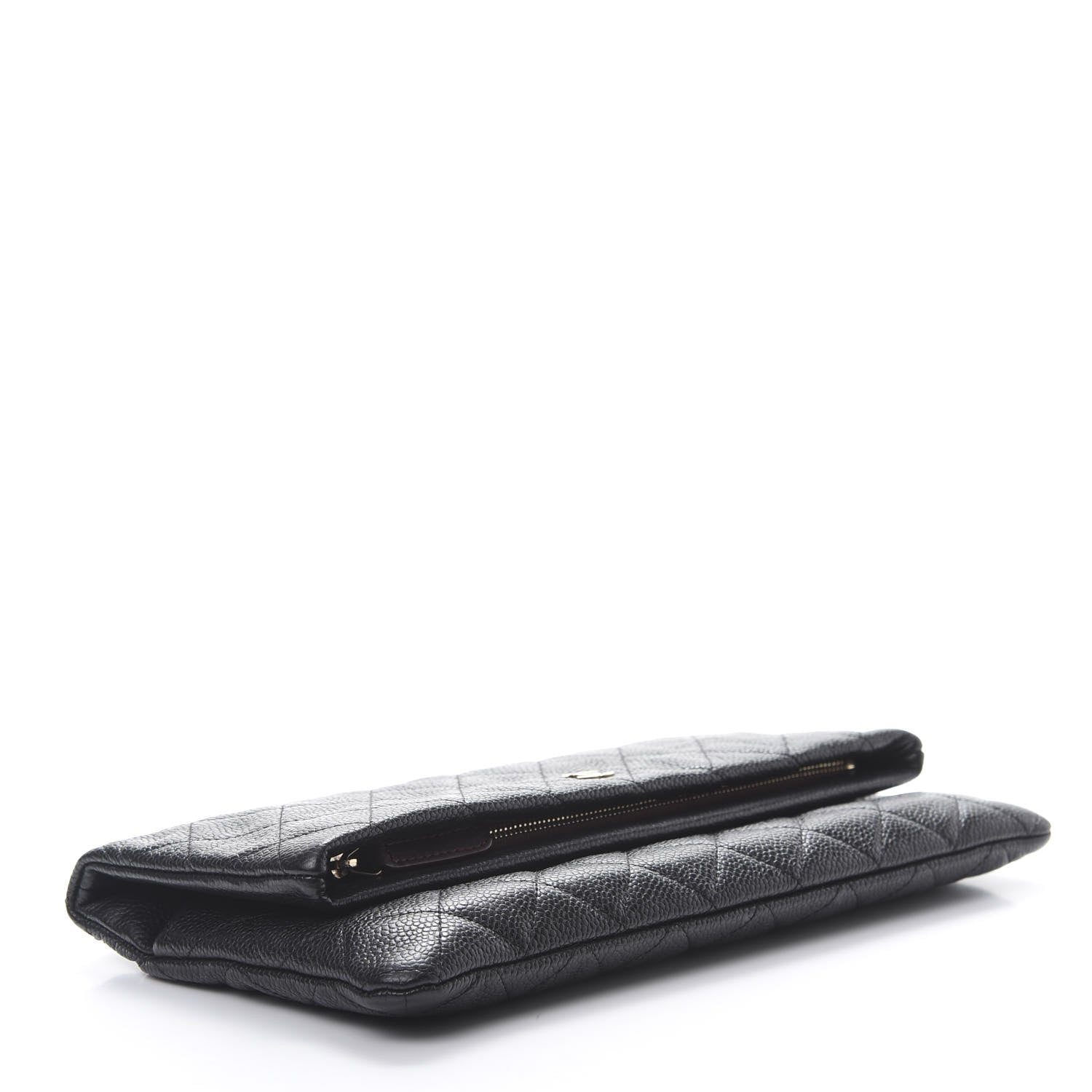 Chanel Caviar Quilted CC Beauty Clutch Black 4 of 10