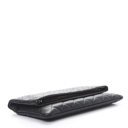 Chanel Caviar Quilted CC Beauty Clutch Black 4 of 10