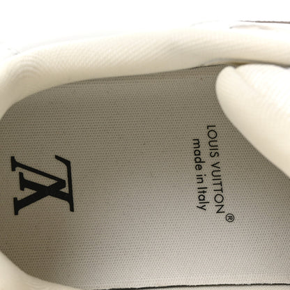 Louis Vuitton Calfskin Monogram Mens LV Trainer Sneakers 9.5 Beige 8 of 9