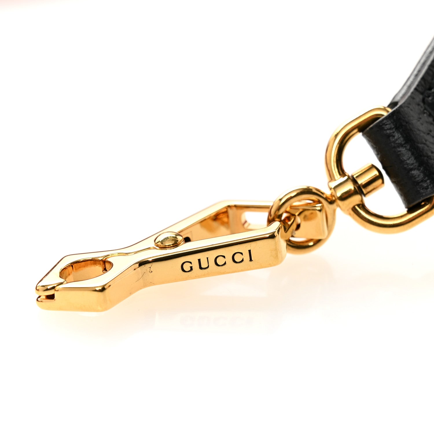 Gucci Canvas Web Shoulder Strap Navy Red 4 of 5