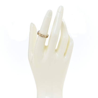 Chanel Metal CC Ring 54 6.75 Gold 2 of 4