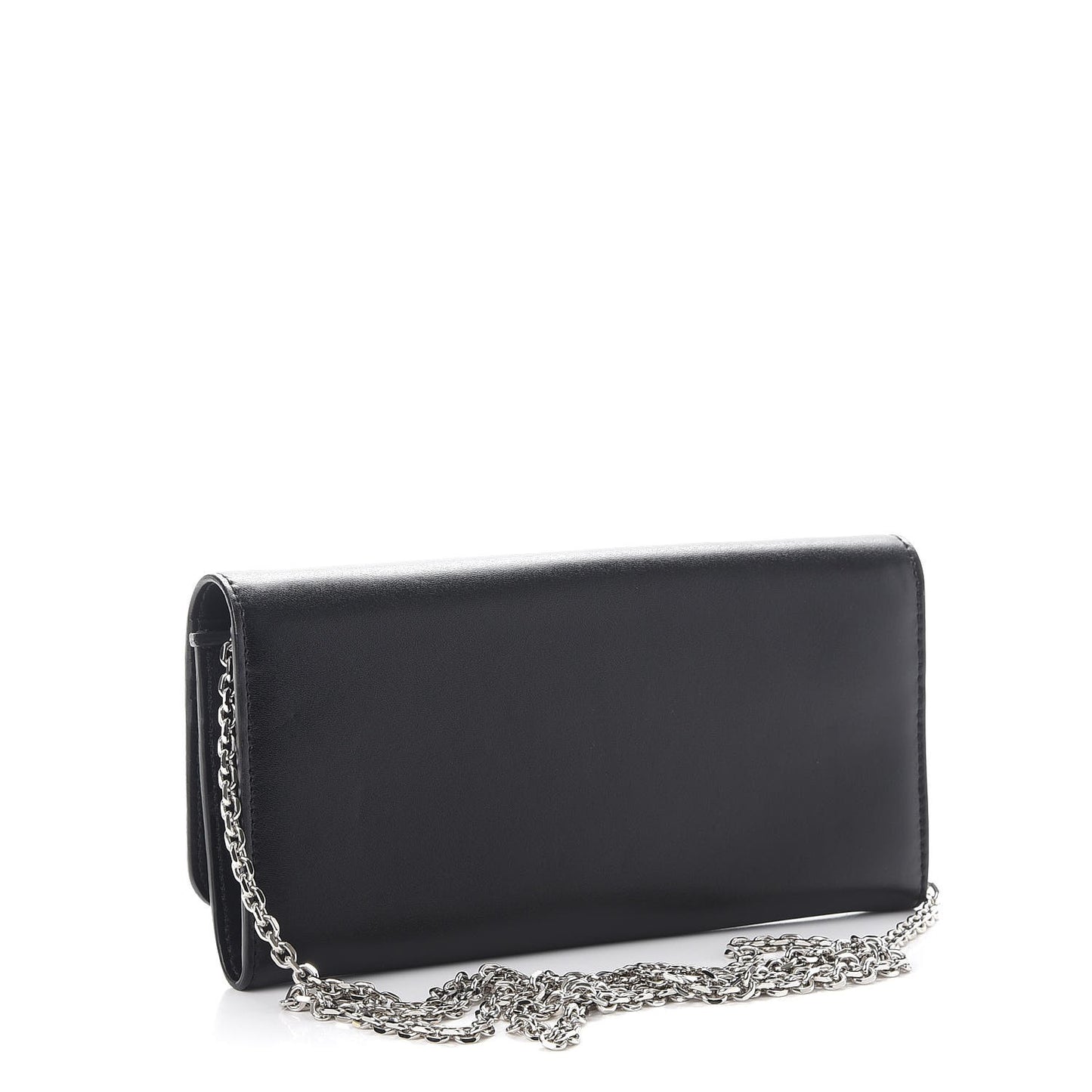Vitello Liberty Fun Fair Studded Continental Wallet On Chain Black Multicolor