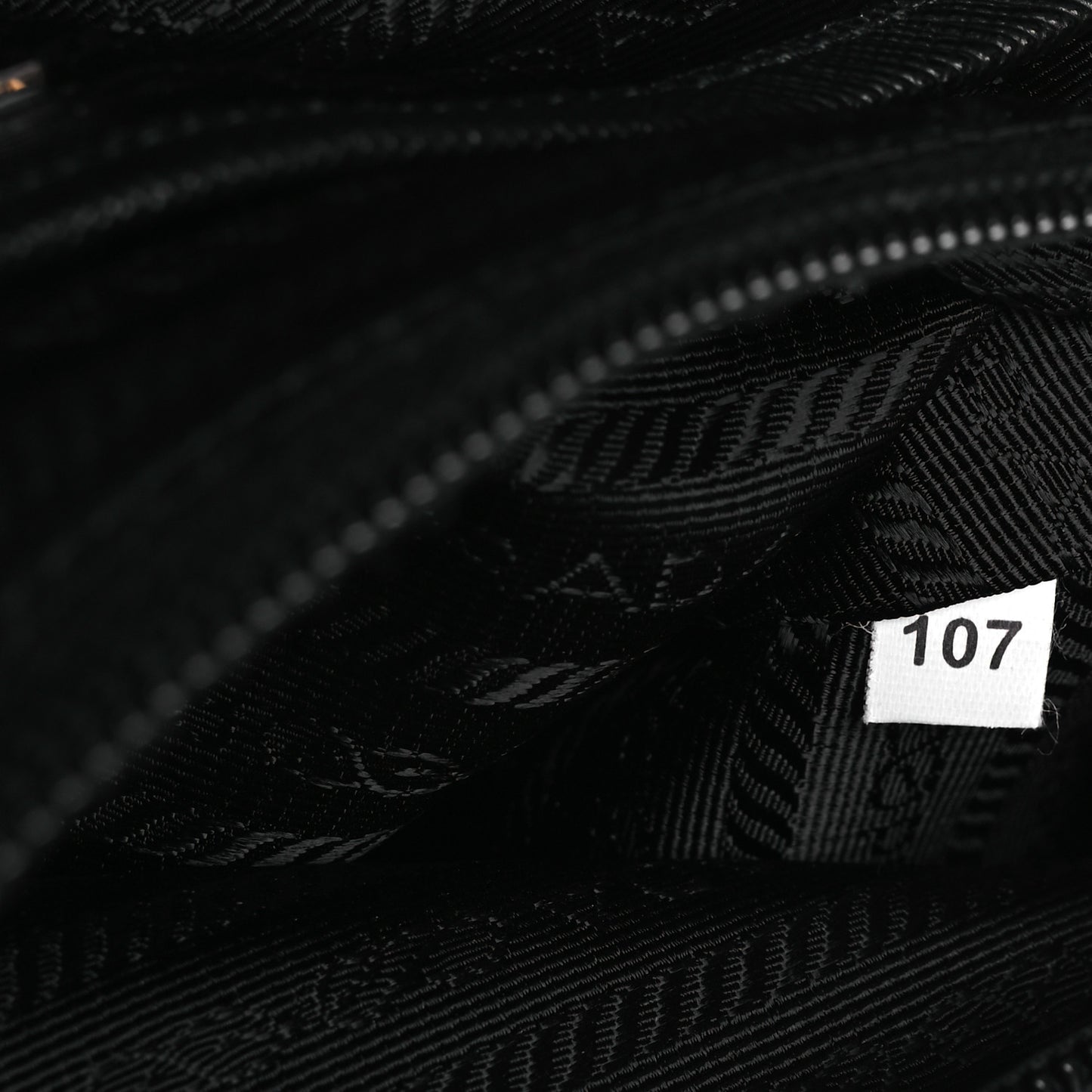 Tessuto Nylon Saffiano Medium Backpack Black