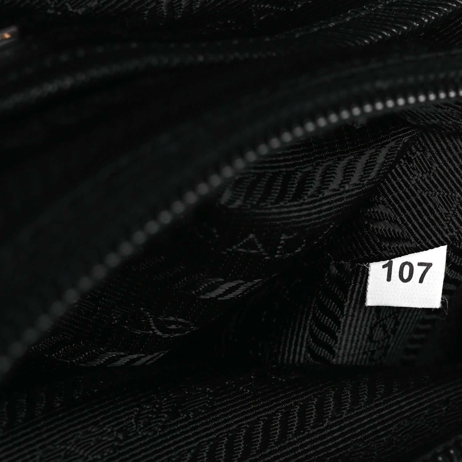 Prada Tessuto Nylon Saffiano Medium Backpack Black 9 of 13