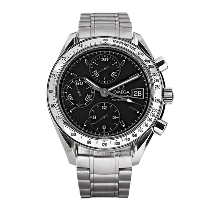 Omega Stainless Steel 38mm Speedmaster Automatic Watch Black 3523.50 1 of 7