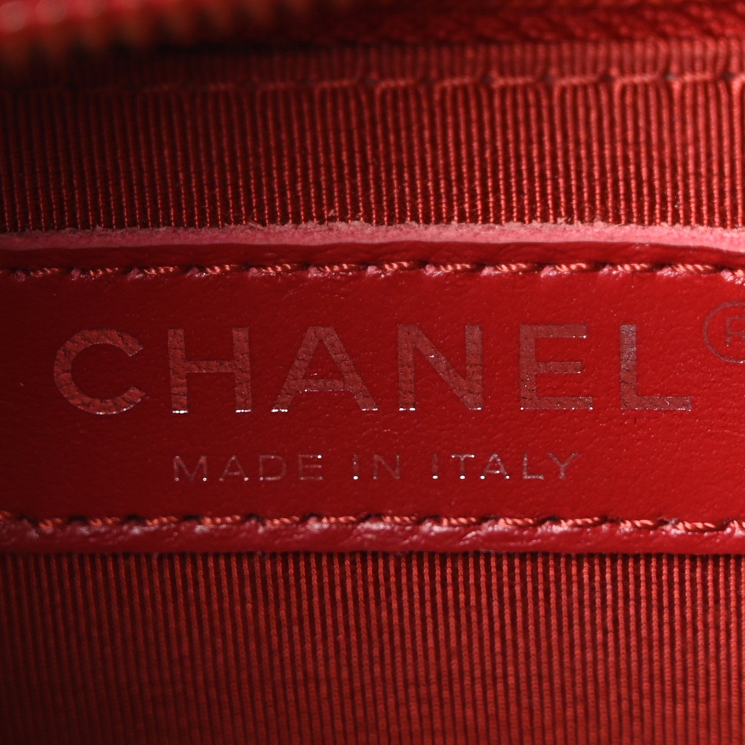 Chanel Aged Calfskin Quilted Small Gabrielle Logo Hobo Red 6 of 10